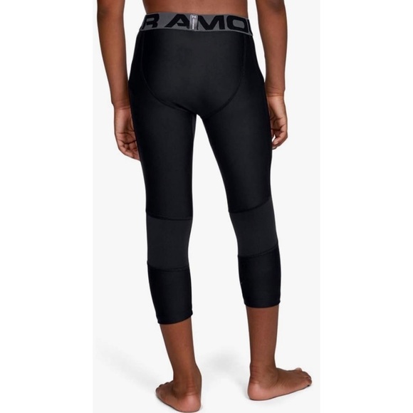 UNDER ARMOUR • Boys HeatGear Armour ¾ Leggings - Picture 5 of 6
